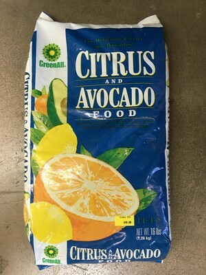GreenAll Citrus And Avocado Food 16lb