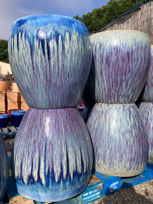 Purple Ceramic Pots