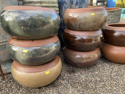 Rustic Asian Hose Pots