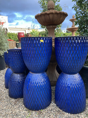 Cobalt Blue Pots