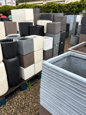Light-weight Fiber-clay Pots