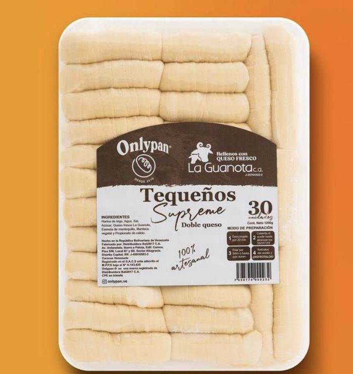 Tequeños 30 unid | 1,20kg