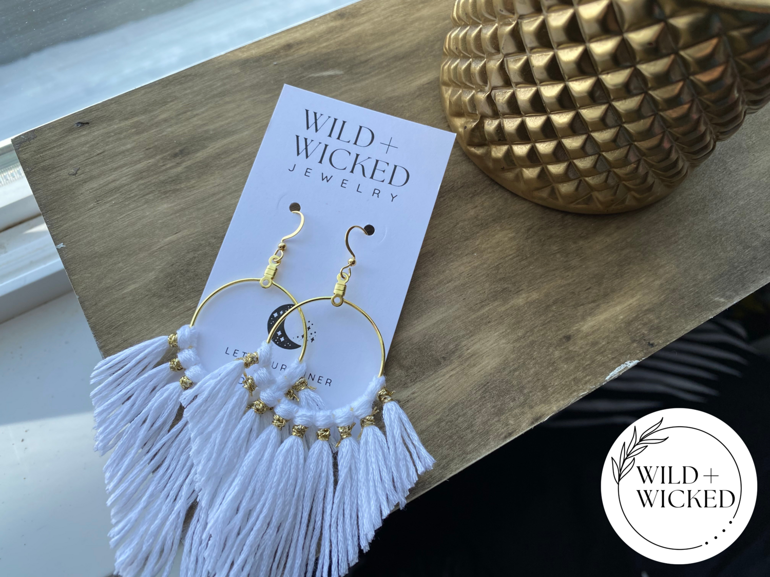 Golden Goddess Earrings