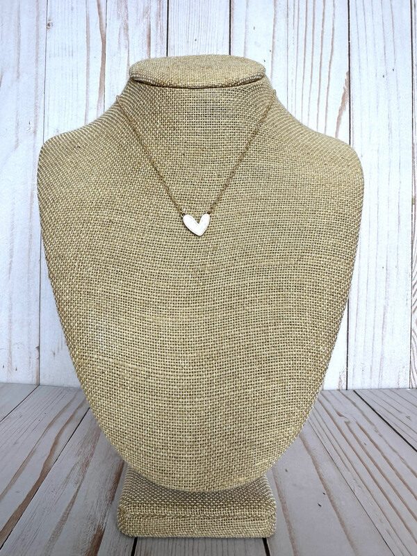 “Be My Valentine” Heart Necklace