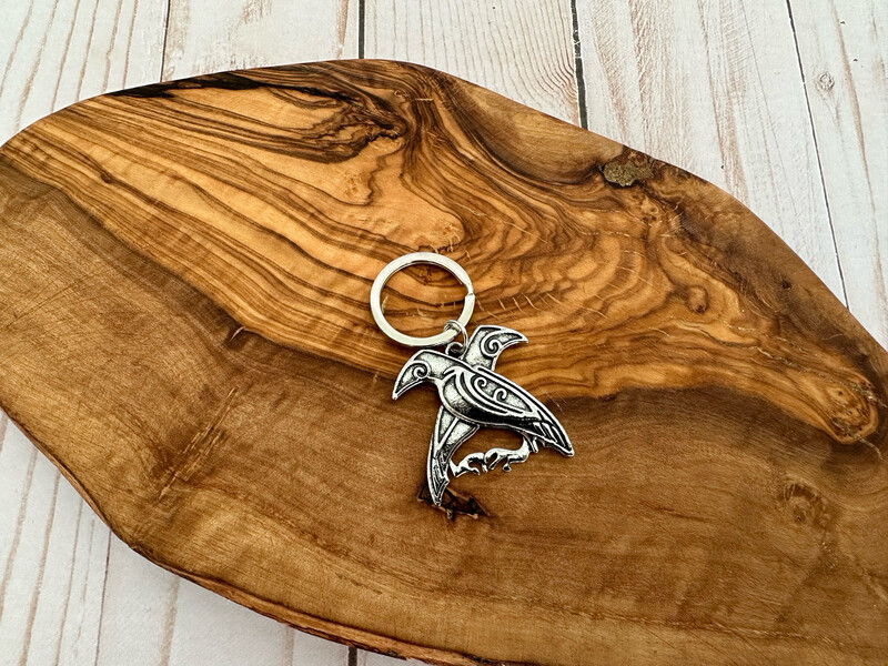 Huginn &amp; Munin Keychain