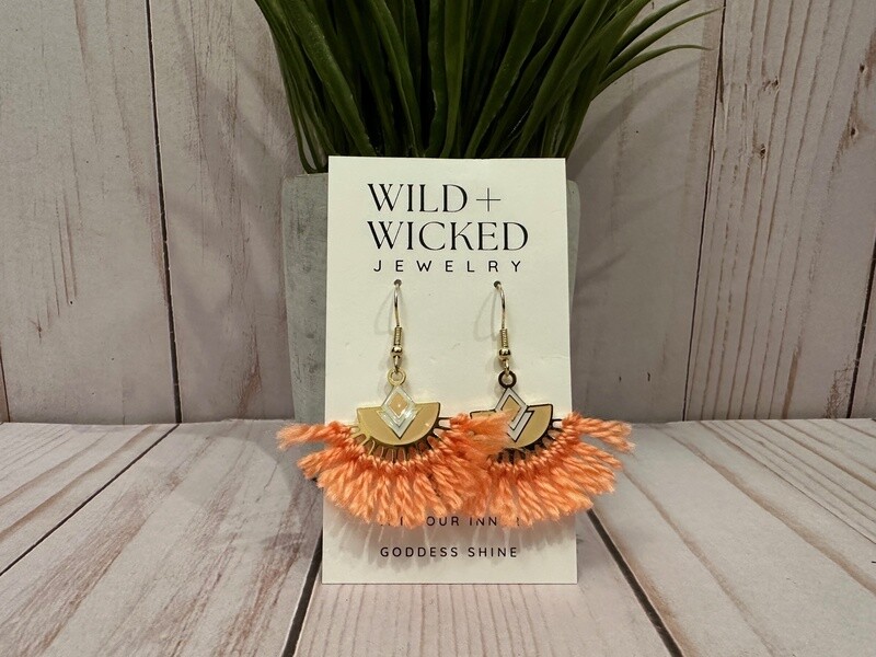 Boho Nights Earrings - Mandarin