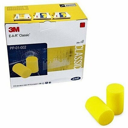 3M Ear Classic plug 250pr/box