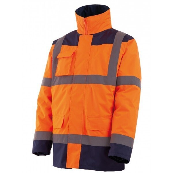 4 in 1 Parka Parino Oranje Reflecterend