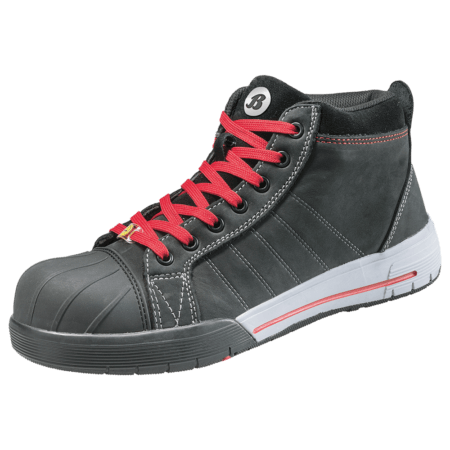 Bickz Sneaker S3  hoog  zwart, grijs of bruin