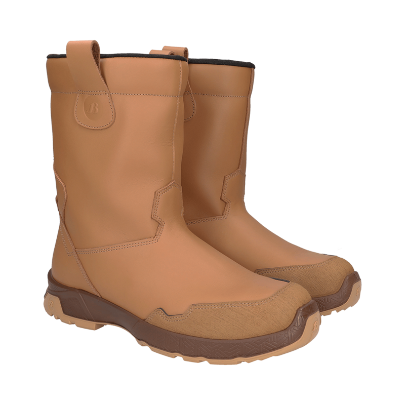 Bata SUMM BOOT BRUIN / WINTER  S3 Natural  on/ gevoerde laars