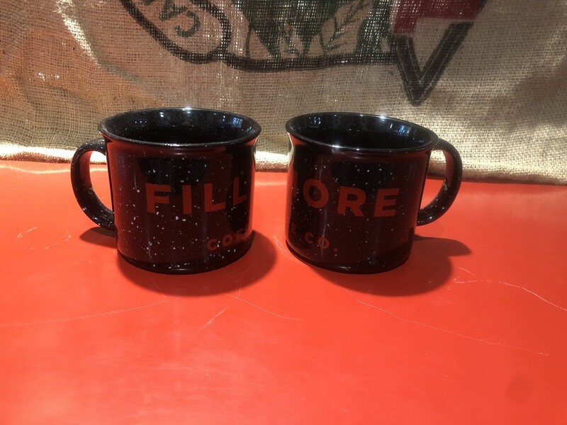 16oz Black/Red Fillmore Mug