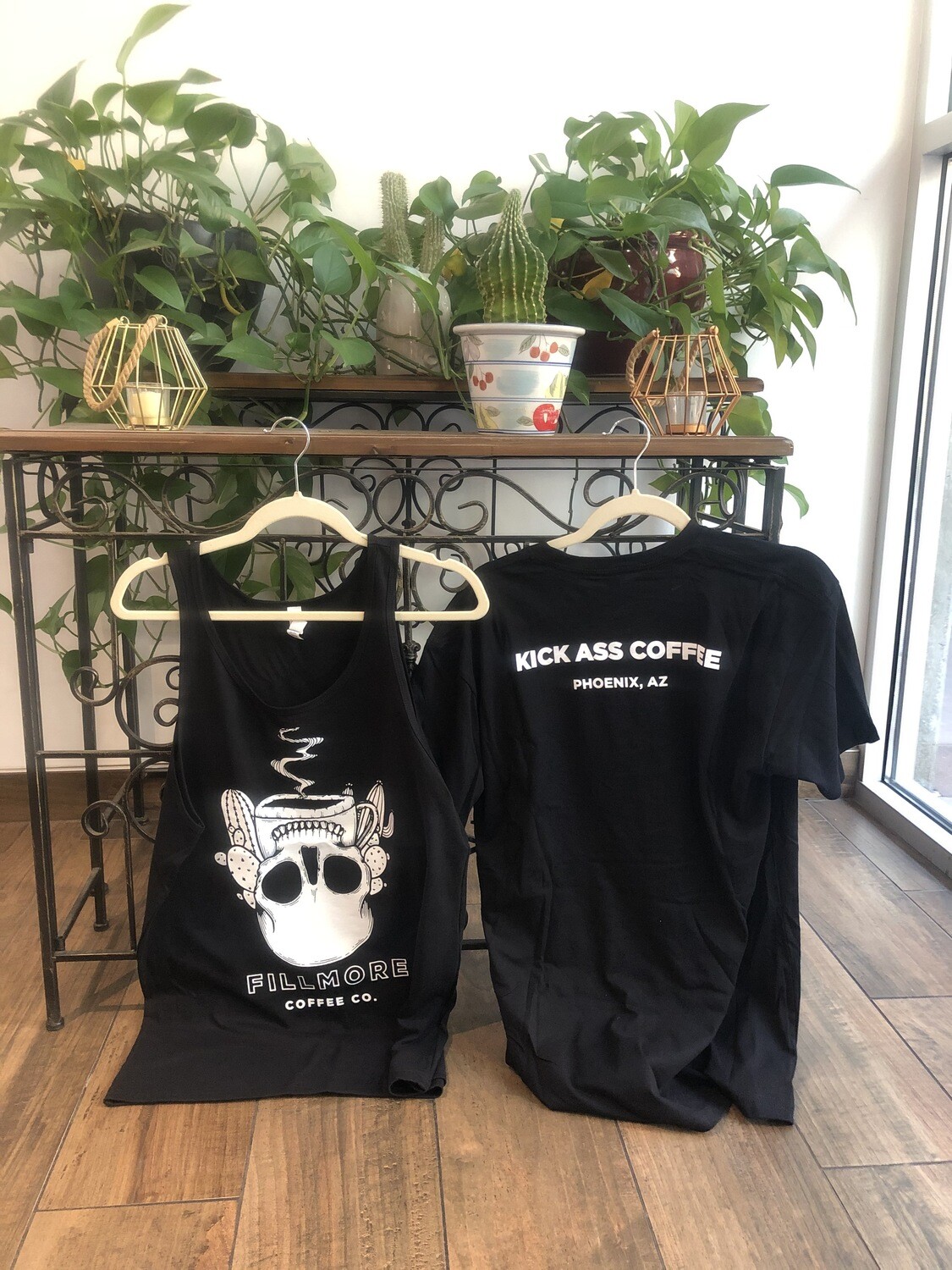 &quot;Kick Ass Coffee&quot; Tanks and T-shirts (Unisex)