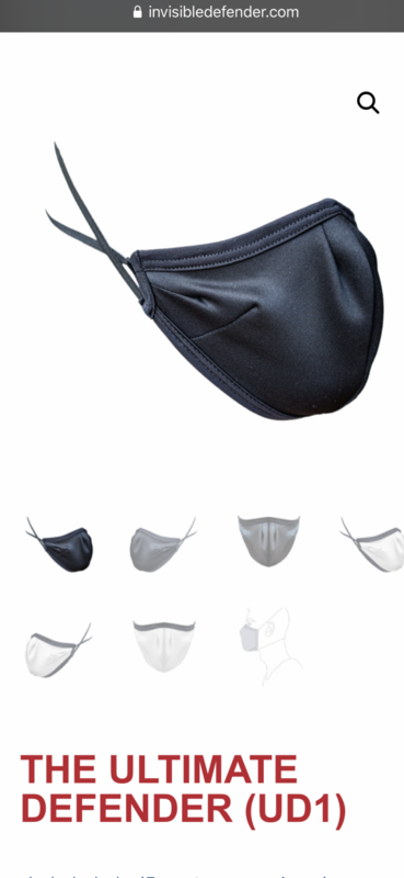 &quot;Ultimate Defender&quot; Cloth Mask