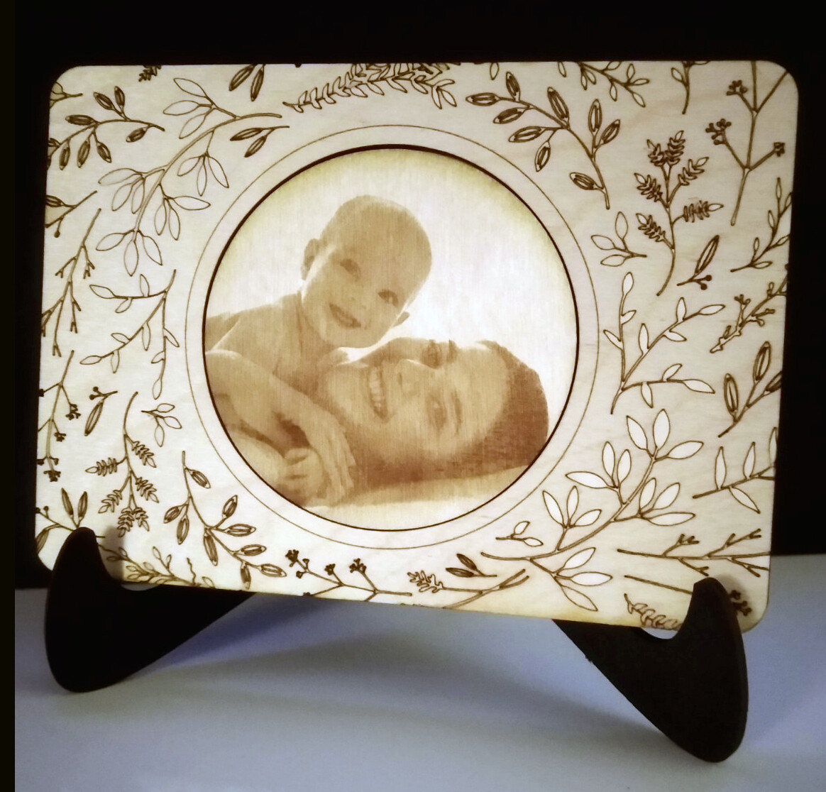 Photo Frame with/or without Engraved Photo