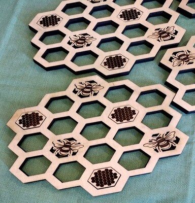 Honeycomb Trivets