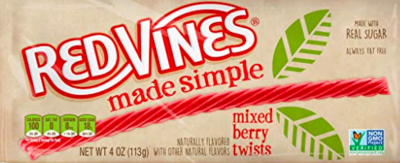 Red Vines Made Simple Licorice - Mixed Berry