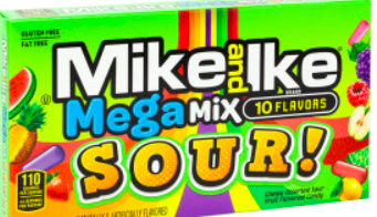 Mike & Ike - Mega Mix Sour Theater