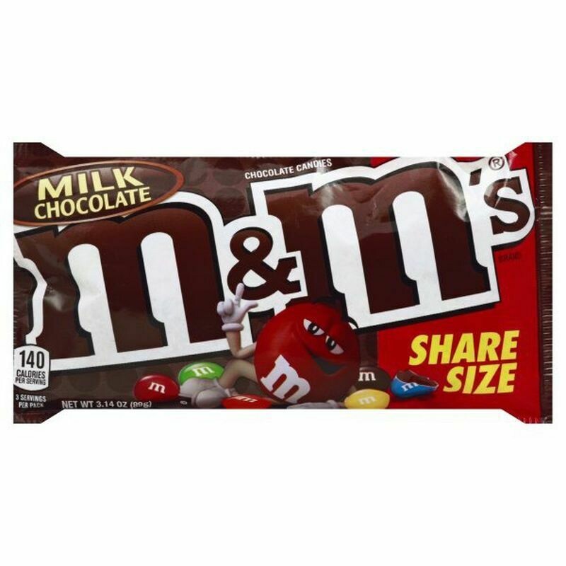 M&Ms - Milk Chocolate, share size
