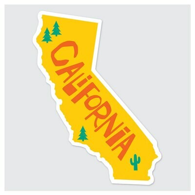 Die Cut Sticker - California