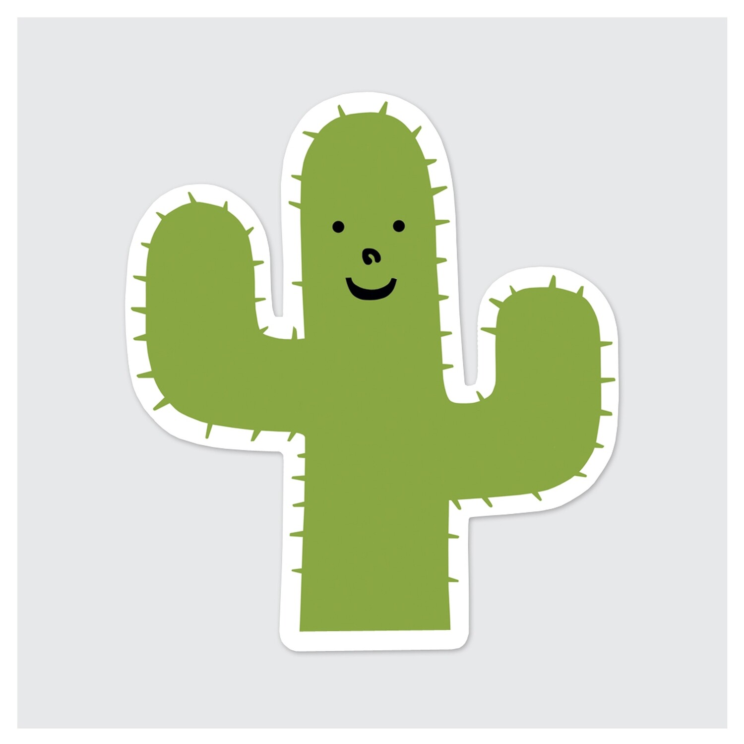 Die Cut Sticker - Happy Cactus