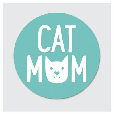 Die Cut Sticker - Cat Mom