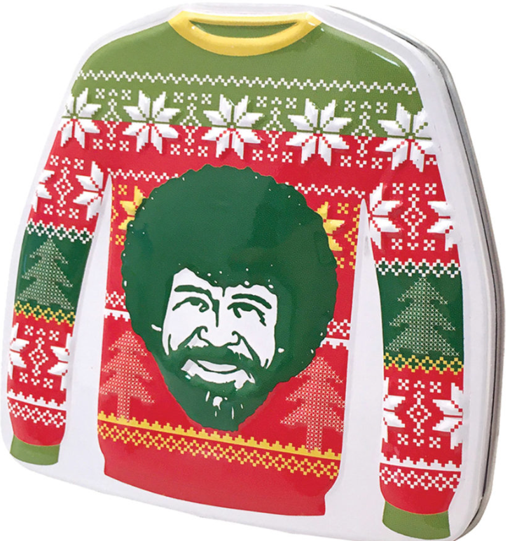 Bob Ross - Christmas Sweater Tin