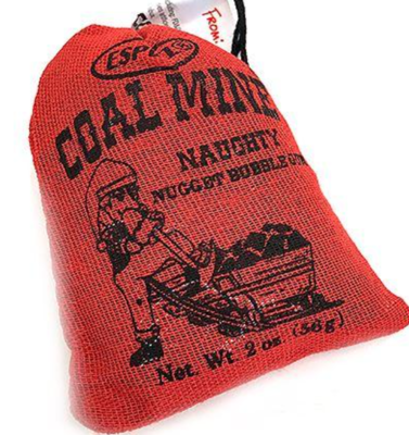 Coal Mine Nugget Gum - Holiday