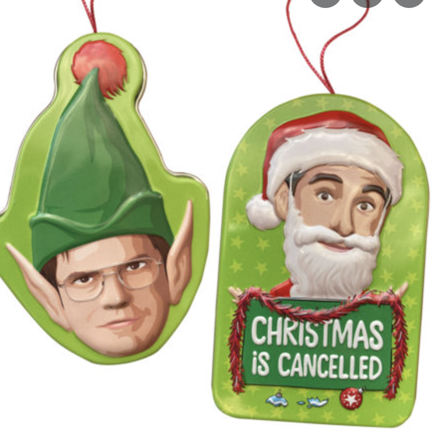 Office Holiday Candy ornaments