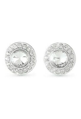 8mm Rhinestone Earrings (EP8A-S)