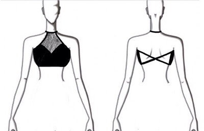 Dance Basics Halter Crop Top
