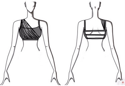 Dance Basics Camisole Bra Top With Ruching