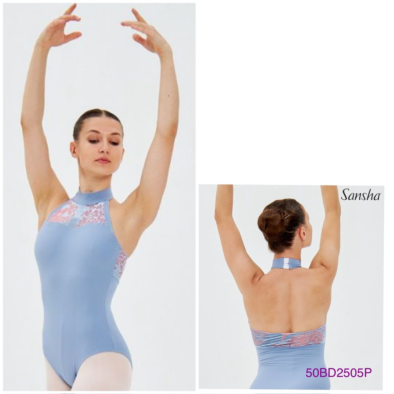 50BD2505P - Blue Haze Floral  Collection
