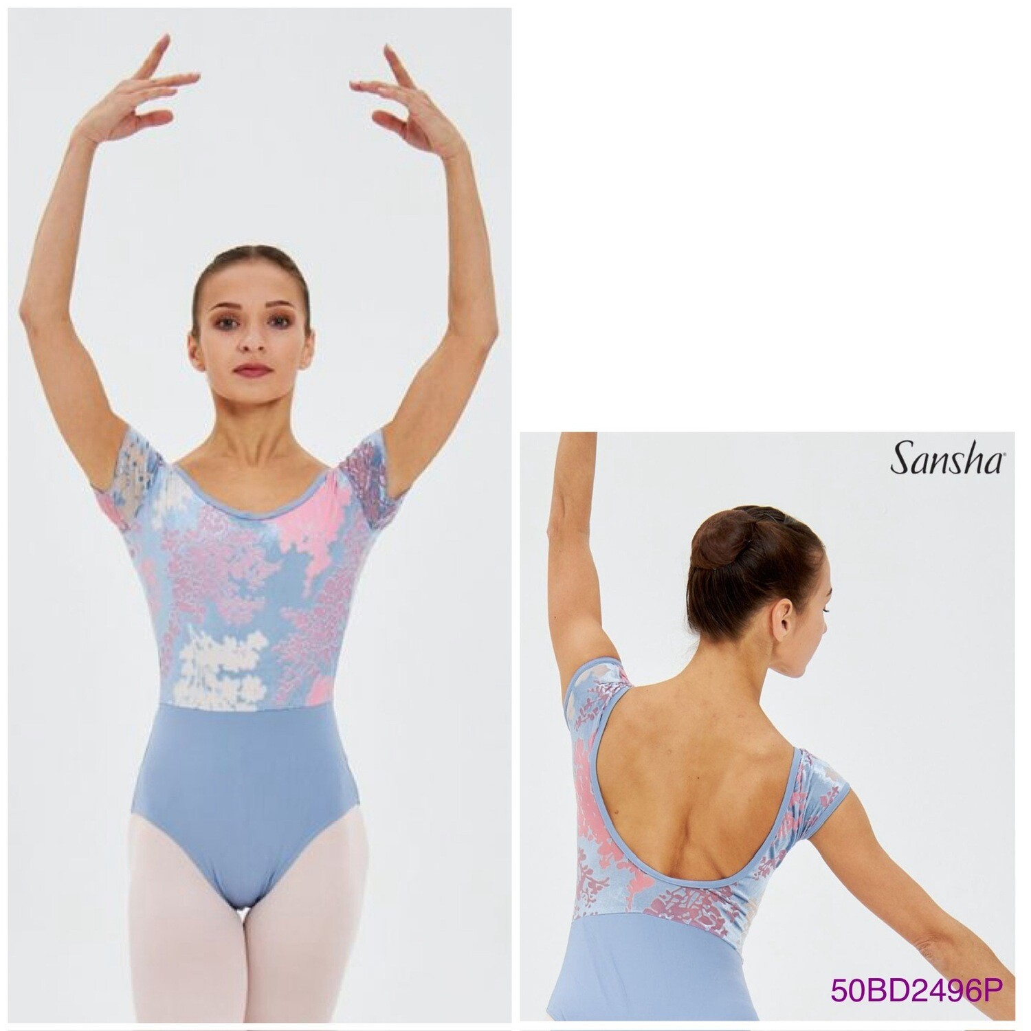 50BD2496P - Blue Haze Floral Colection