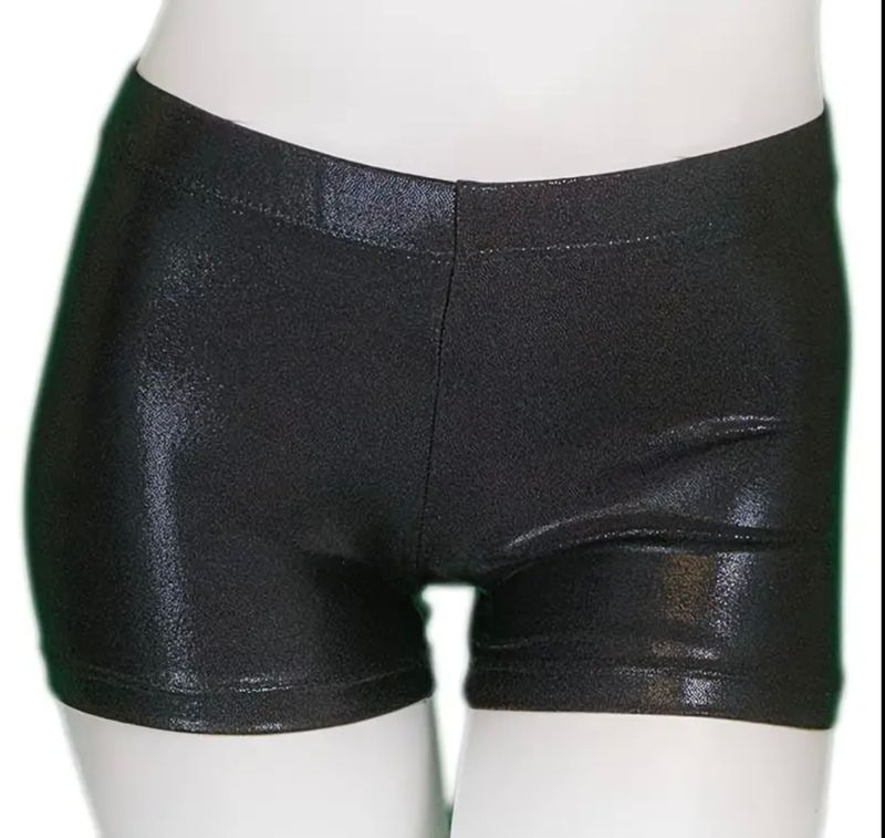 Metallic Booty Shorts