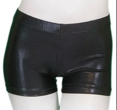 Metallic Booty Shorts