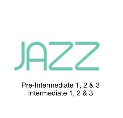 Jazz Bundle - pre-intermediate 1,2 &amp; 3 intermediate 1, 2 &amp; 3
