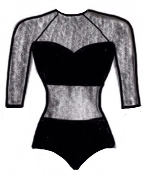 Dance Basics  3/4 Sleeve Leotard Dance Basics  3/4 Sleeve Leotard