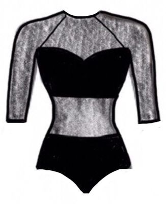 Dance Basics  3/4 Sleeve Leotard Dance Basics  3/4 Sleeve Leotard
