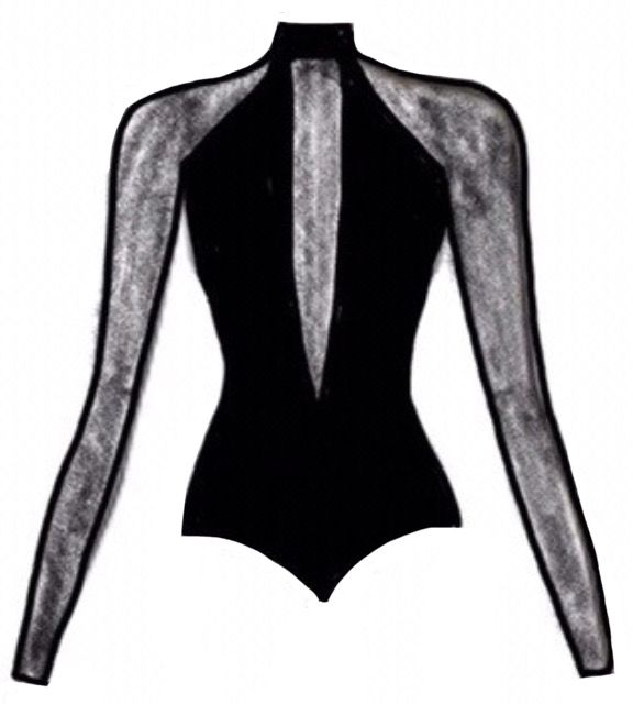 Dance Basics  Long Sleeve Leotard Dance Basics  Long Sleeve Leotard