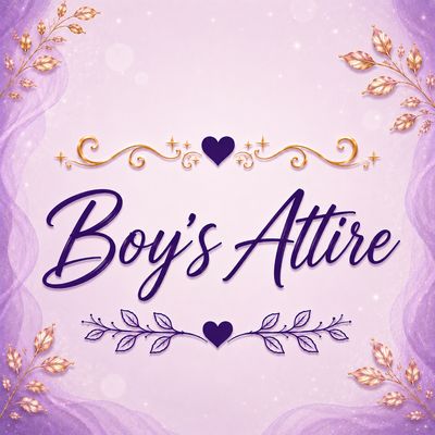 Boys attire