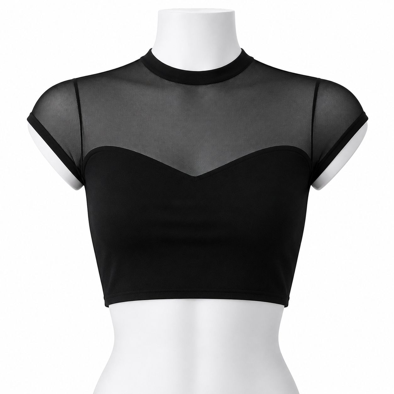 Cap Sleeve Crop Top
