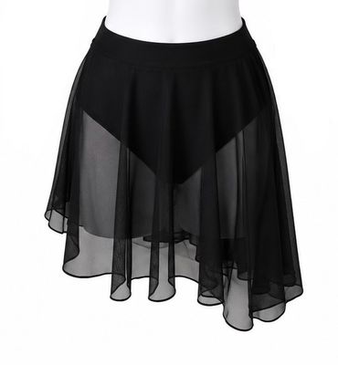 Asymmetrical Skirt With Attached Brief