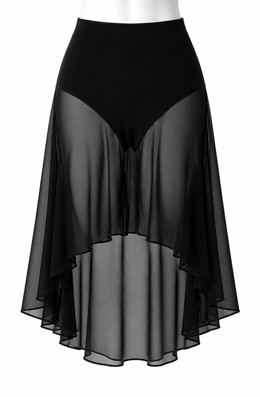 Hi Lo Skirt With Attached Brief