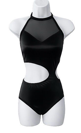 Asymmetrical Halter Leotard Asymmetrical Halter Leotard