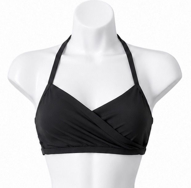 Ruched Halter Bra Top