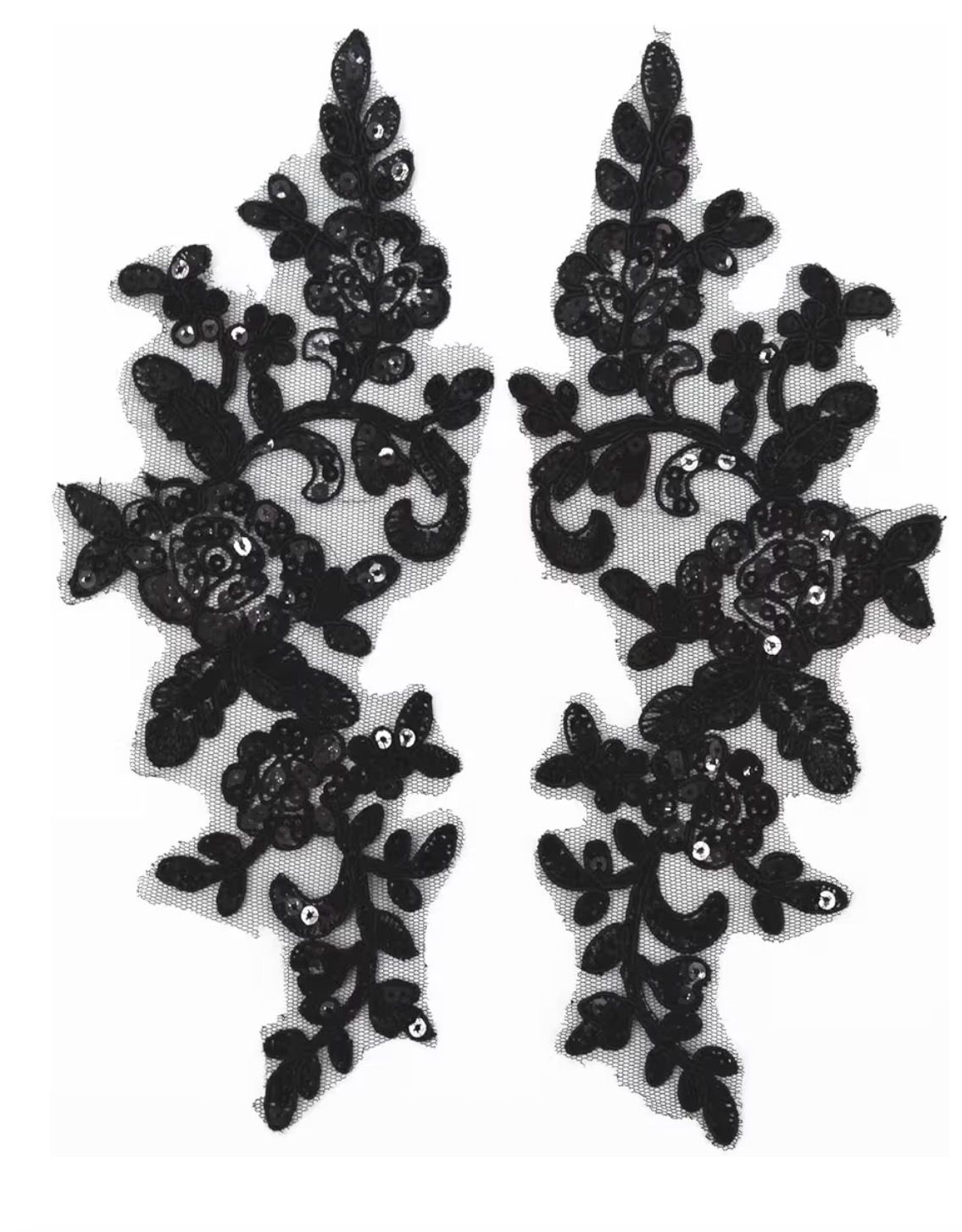 Lace &amp; Sequin Appliqués