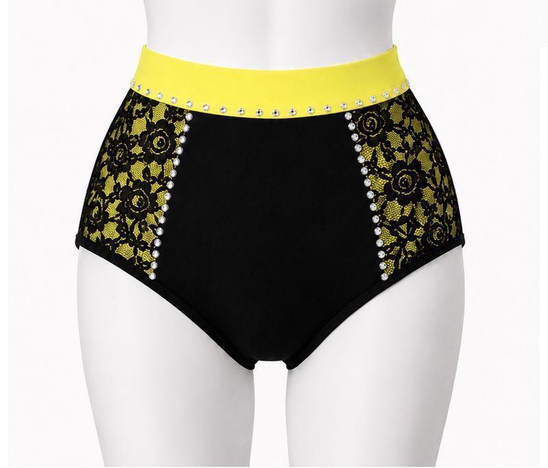 Brief With Side Lace Panels