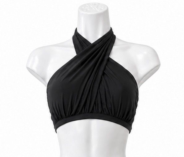 Criss Cross Halter Crop Top