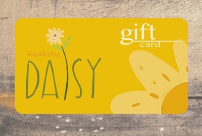 Wandering Daisy Gift Card