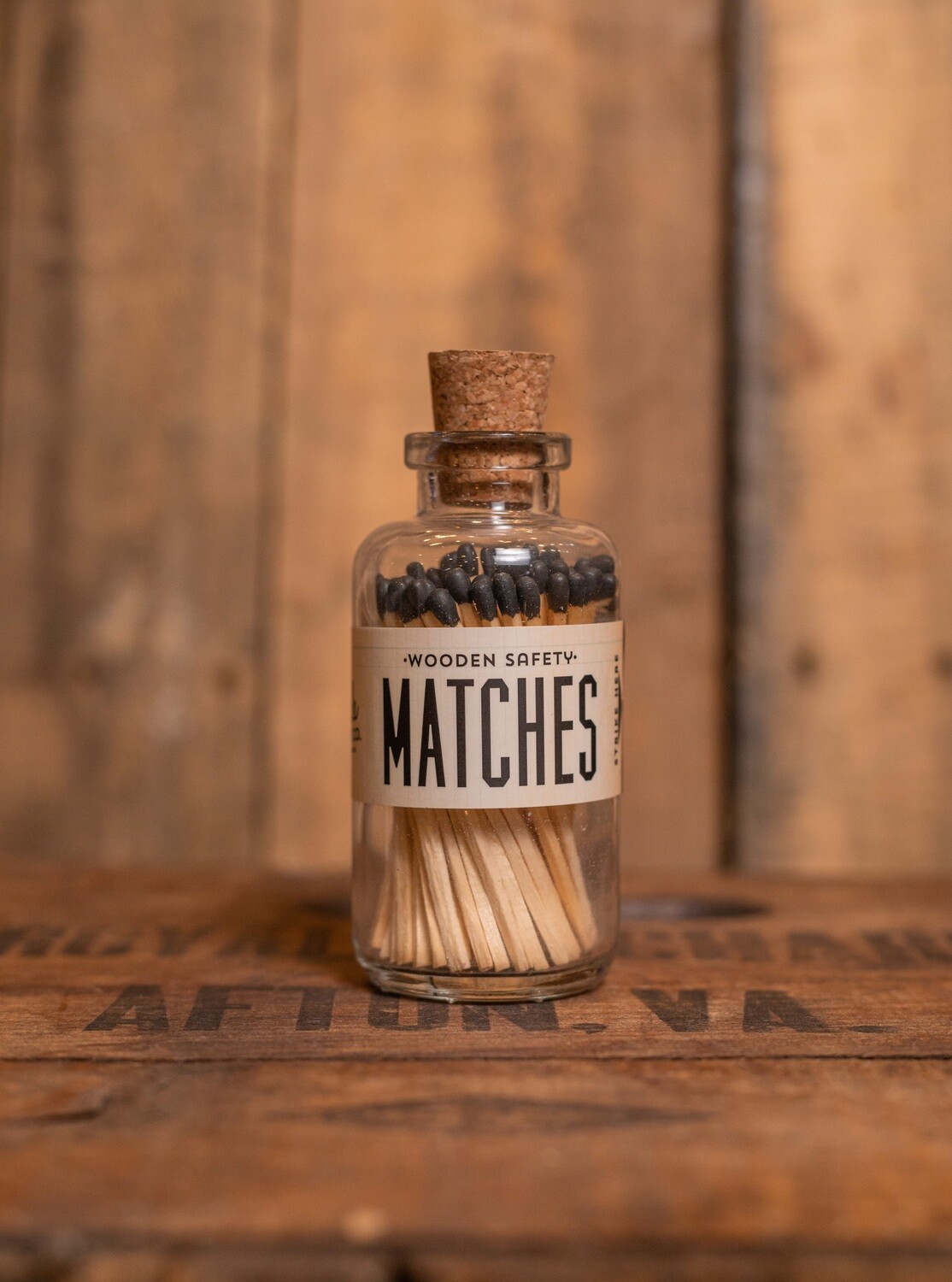 Black Mini Matches